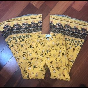 Free People printed jeans